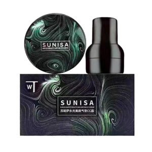 SUNISA 3-in-1 Air Cushion CC & BB Cream | Waterproof Moisturizing Foundation with Sponge