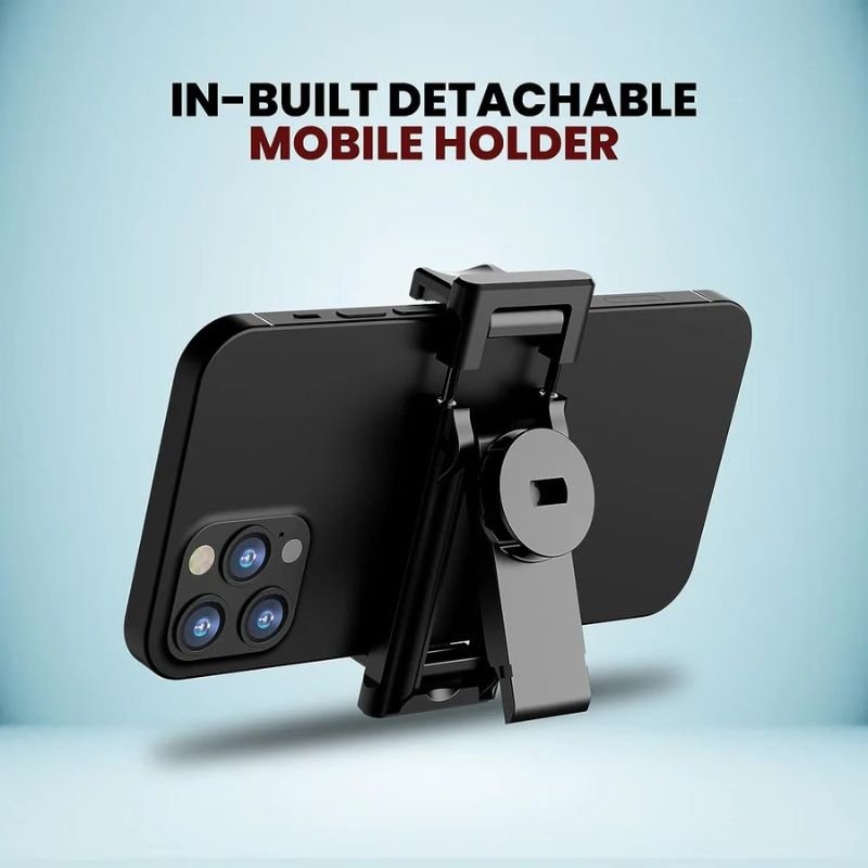 NeePho P170S Selfie Stick Tripod | Extendable , Bluetooth Remote, Universal Smartphone Mount | Durable Metal Build & Lightweight Design - Image 5