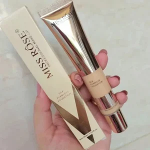 Beige 1 | Miss Rose Silk Flawless Foundation | Long-Lasting Lightweight Liquid Foundation with Natural Radiant Finish