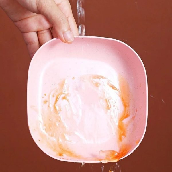 Food Grade Plastic Household Dining Plates | 10 pcs Elliptical Spit Bone Plate Set | Multi-Function & Durable - Image 3