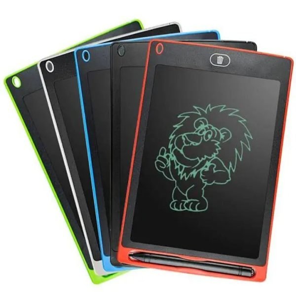 10-Inch Multi-Color LCD Writing Tablet | Premium Quality | Reusable Drawing & Note-Taking Tool for Kids | Random Colors