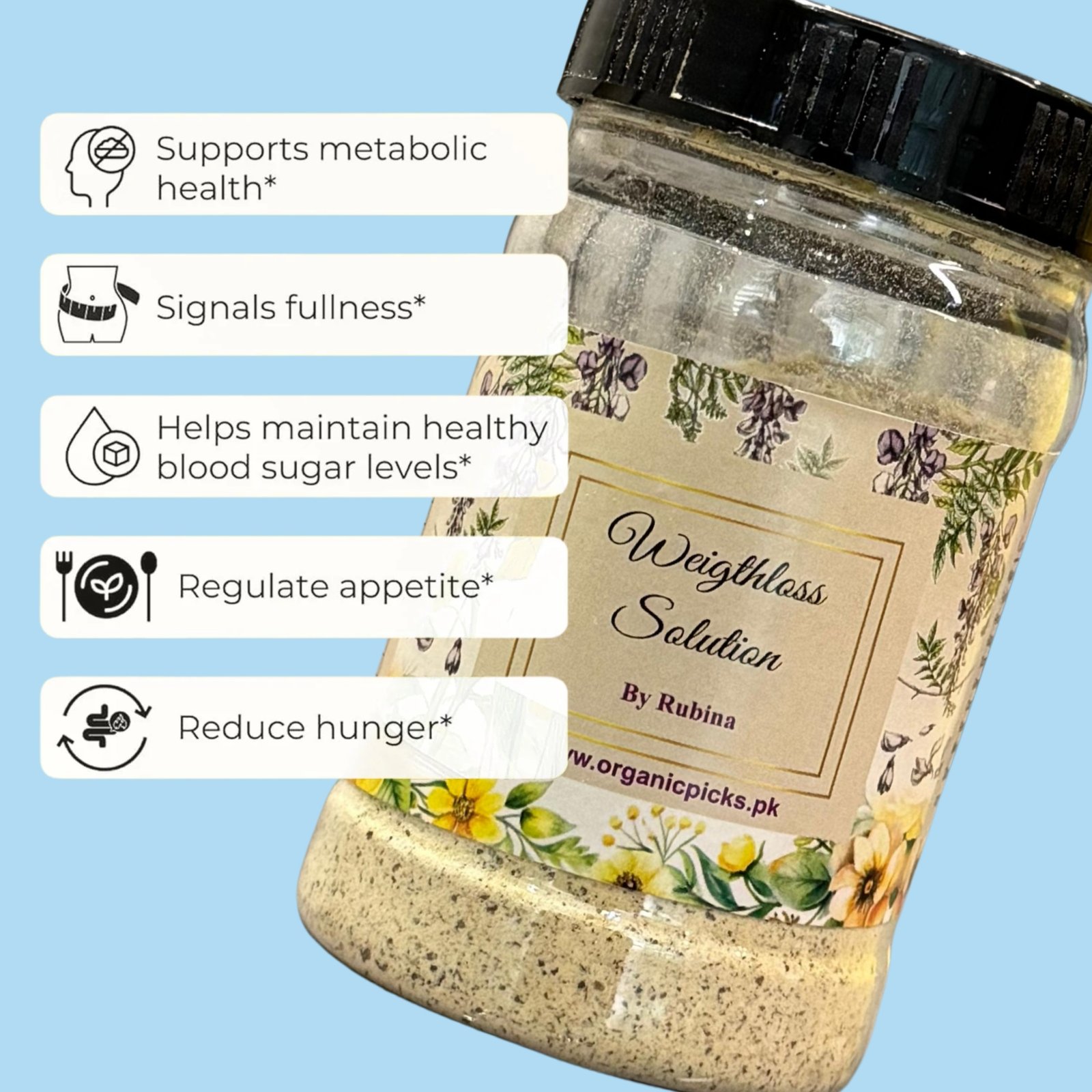 Dr. Rubina Weight Loss Solution | Herbal Slimming, Digestion & Energy Support Formula - Image 5