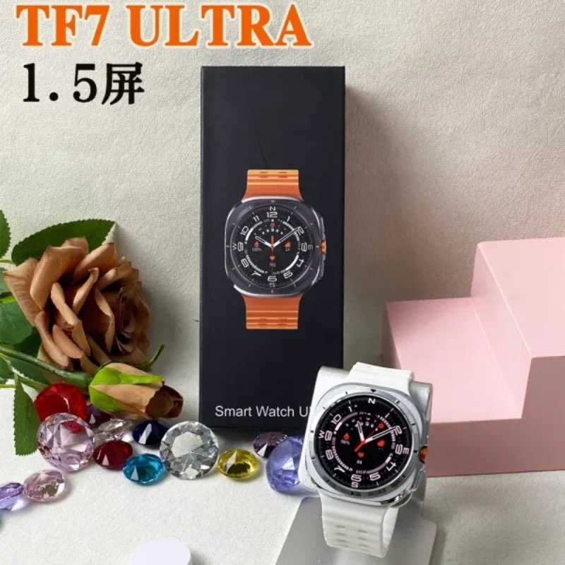 TF7 Ultra Smart Watch | Metal Body, AMOLED Display, Bluetooth Calling, Fitness & Health Tracker - Image 8