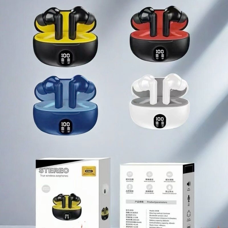 M04 TWS Wireless Earbuds Bluetooth 5.3 | LED Display | Bass Sound & Fast Charging - Image 9