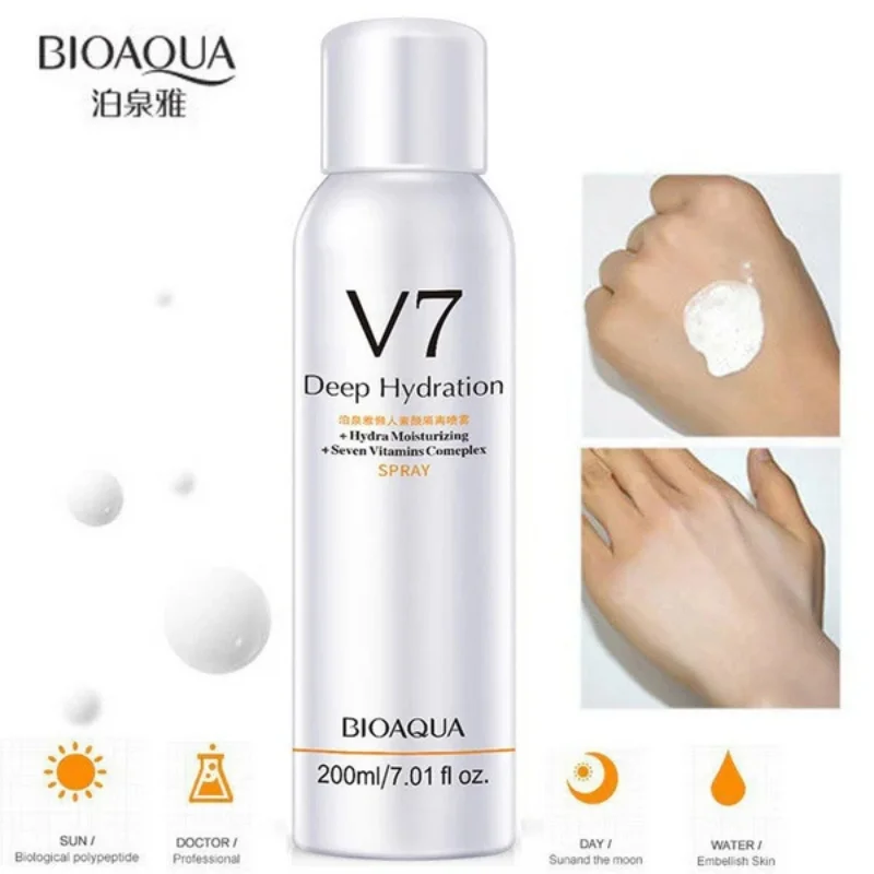 BIOAQUA V7 Vitamin Deep Hydration Brightening Spray with 7-Vitamin Complex for Radiant Skin Short - Image 6