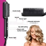 Hair Straightener Brush & Styler | Model 909 | Fast Heating Electric Straightening Comb - Image 5