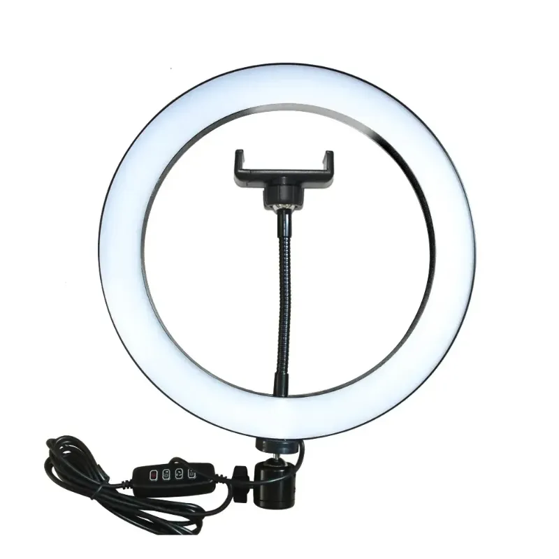 MJ36 RGB LED Ring Light 36cm with 16 Colors, Brightness Control & Phone Holder - Image 4