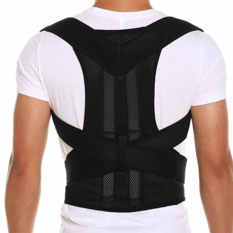Back Pain Relief Posture Corrector Belt | Adjustable Support for Spine, Shoulder & Lumbar Alignment | Large - Image 9