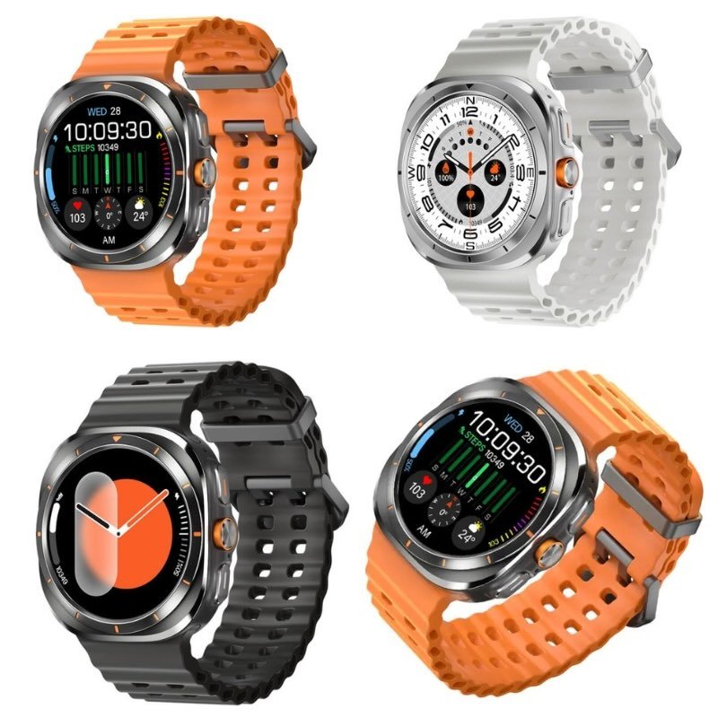 TF7 Ultra Smart Watch | Metal Body, AMOLED Display, Bluetooth Calling, Fitness & Health Tracker - Image 7