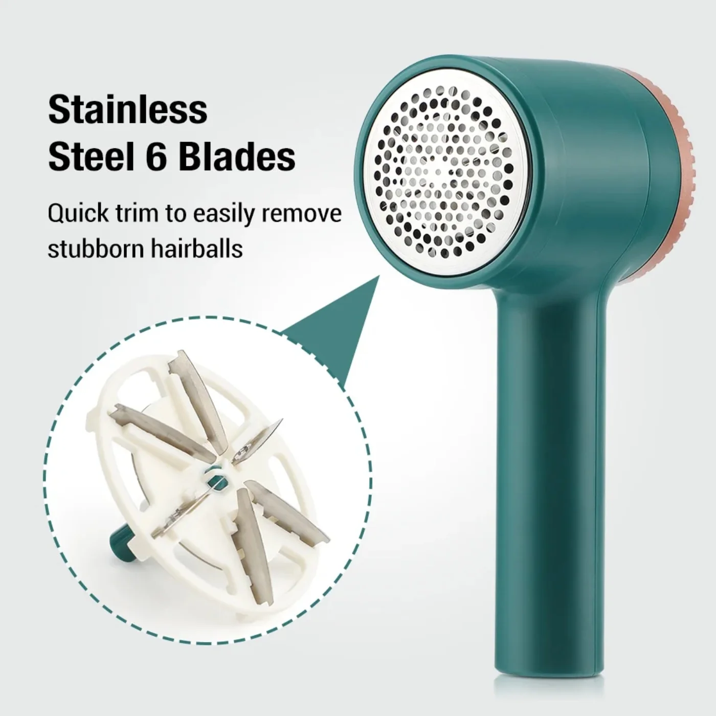 Electric Lint Remover | Rechargeable Anti-Pilling Fabric Shaver for Clothes & Sweaters - Image 8