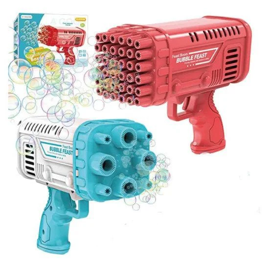 Bazooka Bubble Water Gun | Rechargeable Bubble Blaster Toy for Kids | Outdoor Fun - Image 5