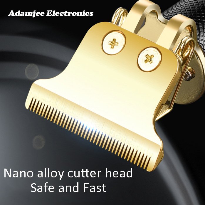 Professional T9 Hair & Beard Trimmer | Cordless USB Rechargeable | Plastic Body | Dragon Design - Image 2