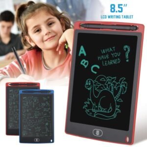 8.5-Inch Multi-Color LCD Writing Tablet  | Reusable Drawing & Note-Taking Tool for Kids | Random Colors