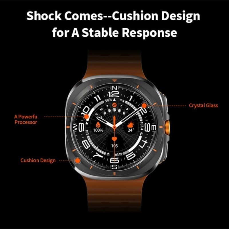 TF7 Ultra Smart Watch | Metal Body, AMOLED Display, Bluetooth Calling, Fitness & Health Tracker - Image 6