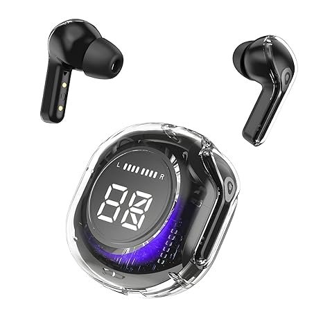 Air 39 Transparent Bluetooth Earbuds – Super Bass, ENC Noise Reduction & HD Calling | Bluetooth 5.3 - Image 3