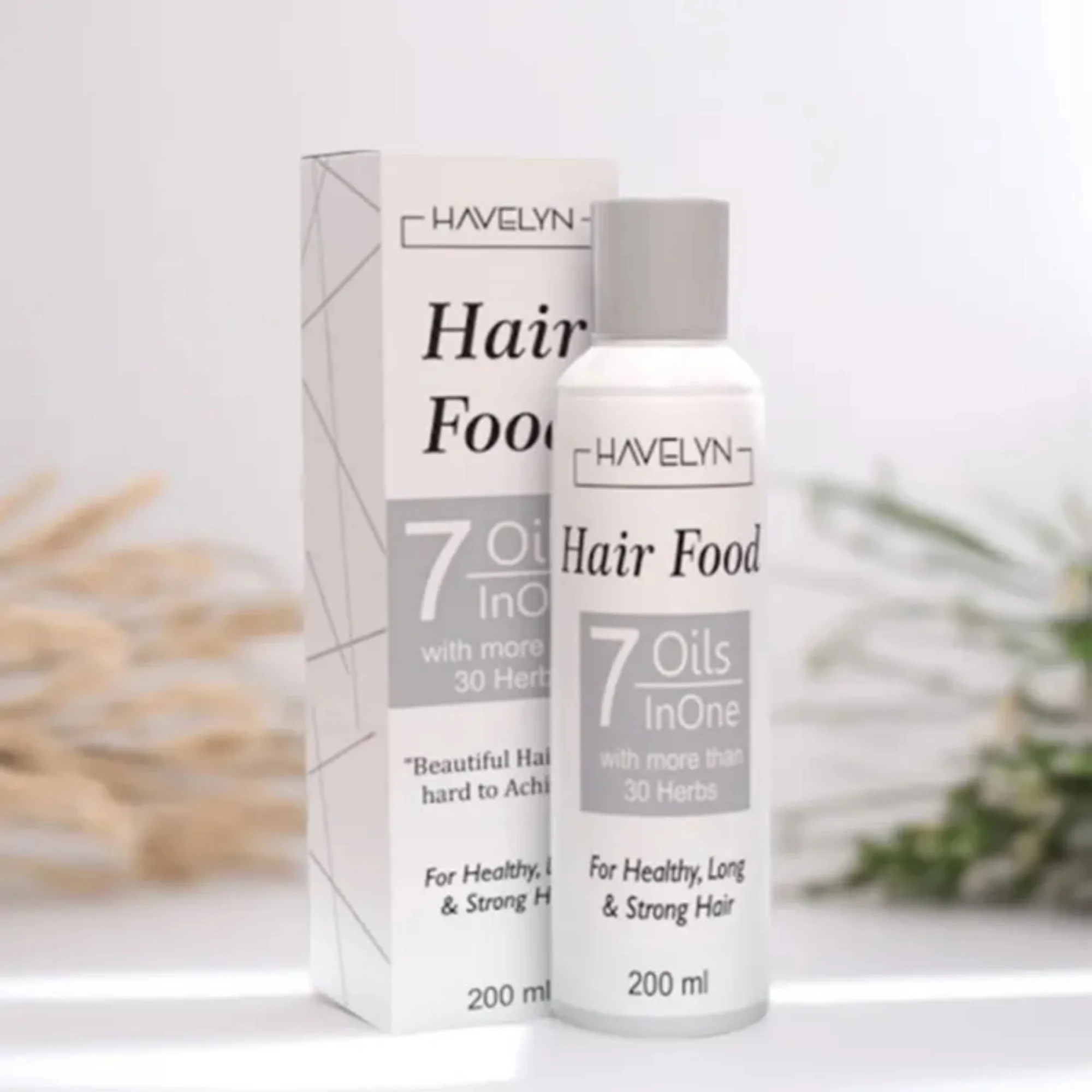 Havelyn Hair Food Oil 200ml | 7 Oils & 30+ Herbal Extracts for Strong & Healthy Hair - Image 11