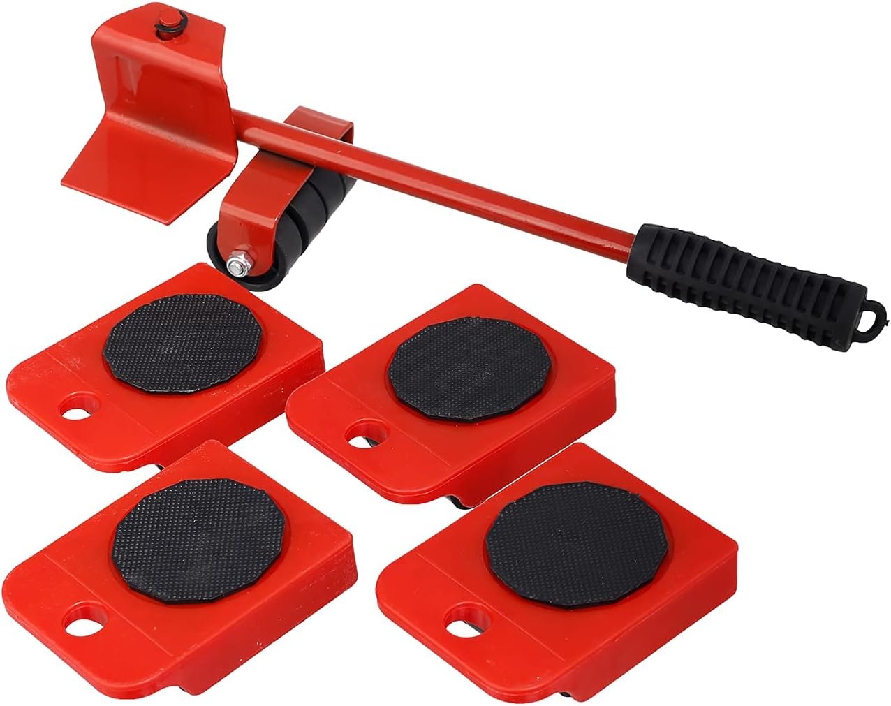 5-in-1 Heavy Furniture Mover Tool Set with Lifter & 360° Rollers - Image 5