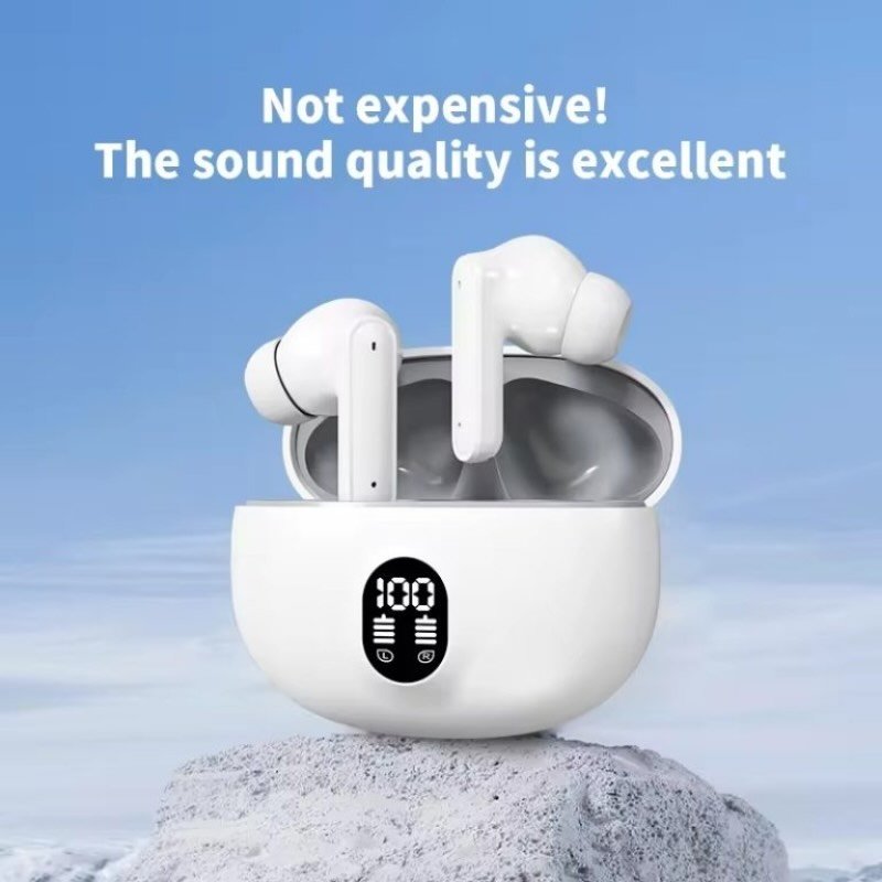 M04 TWS Wireless Earbuds Bluetooth 5.3 | LED Display | Bass Sound & Fast Charging - Image 5