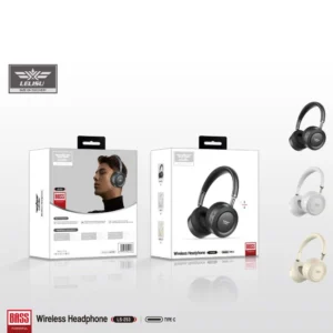 Lelisu LS-253 Wireless Headphones | Bluetooth Over-Ear Headset with Type-C Charging