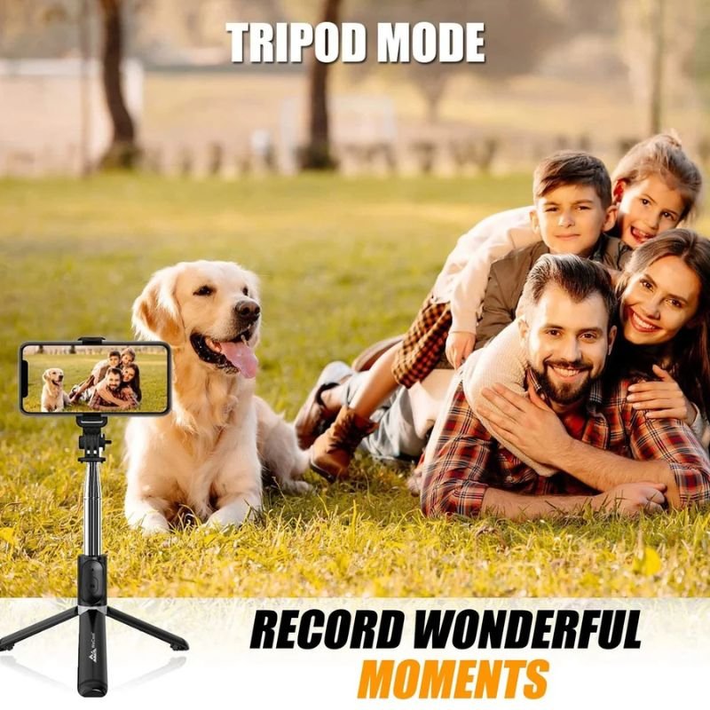 NeePho P170S Selfie Stick Tripod | Extendable , Bluetooth Remote, Universal Smartphone Mount | Durable Metal Build & Lightweight Design - Image 8