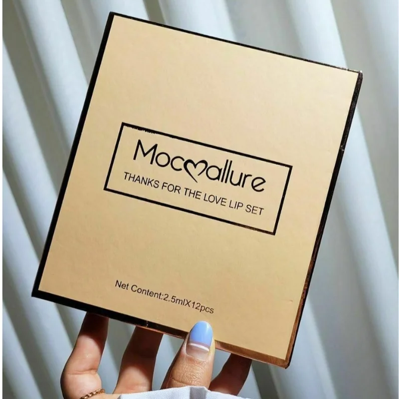 12 Pcs Mocallure Matte Liquid Lipstick Set | High-Pigment, Waterproof & Long-Lasting - Image 4