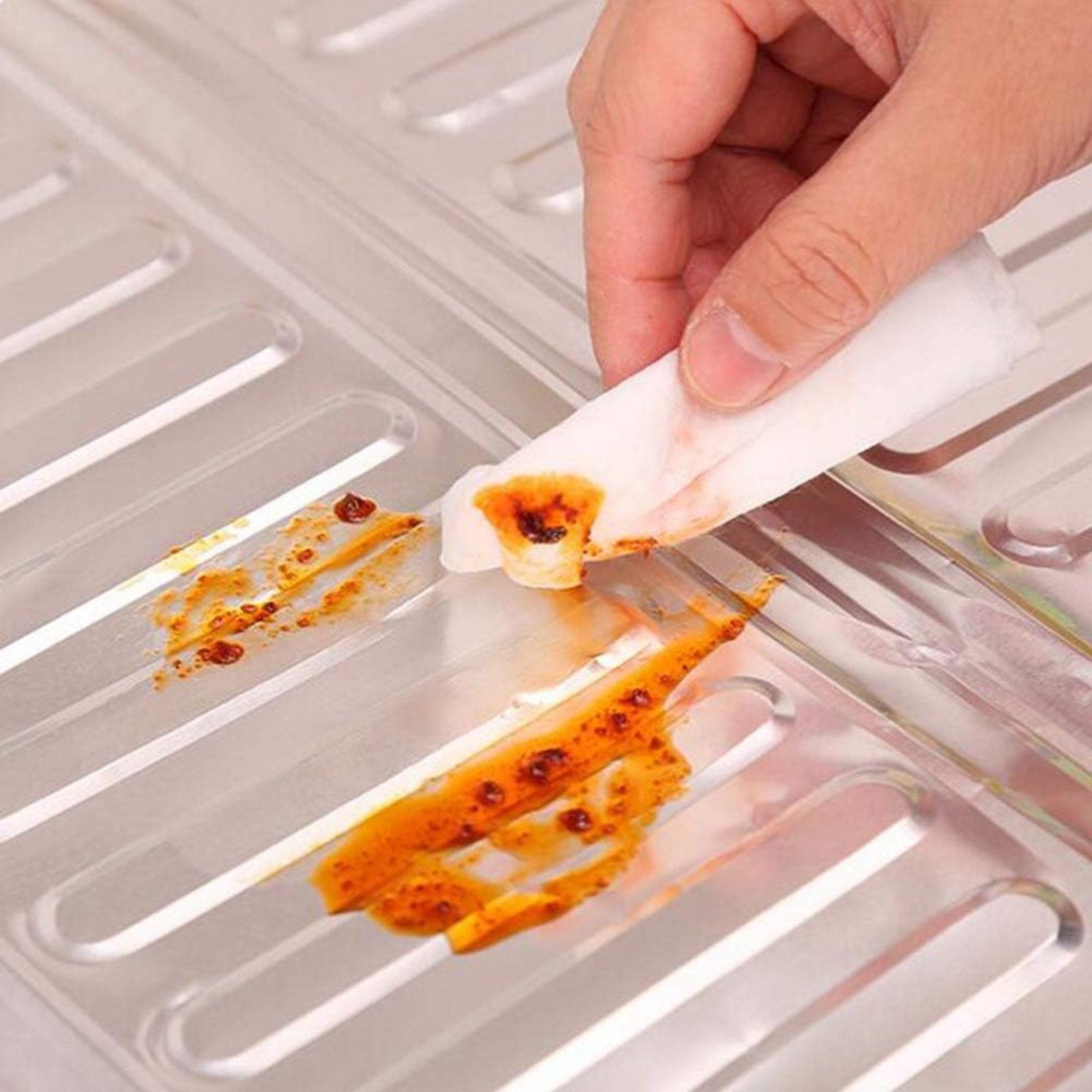 3-Sided Oil Proof Aluminum Foil Splatter Guard | Foldable Heat Insulation for Kitchen Stove | Silver - Image 8