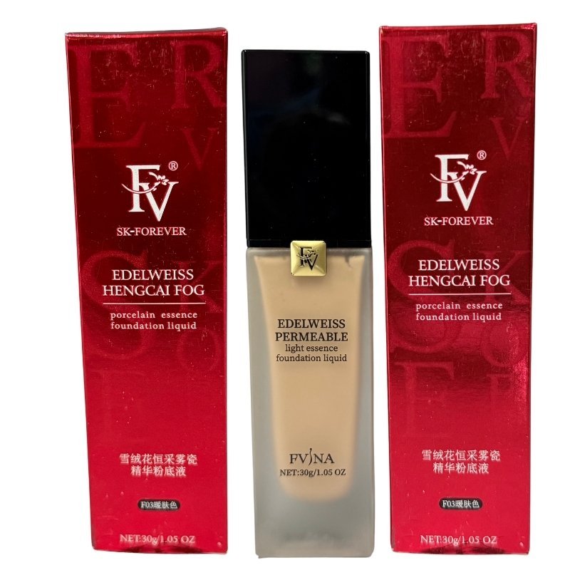 FV Refreshing Essence Foundation 30g | Moisturizing Long-Lasting Liquid Base Makeup - Image 3