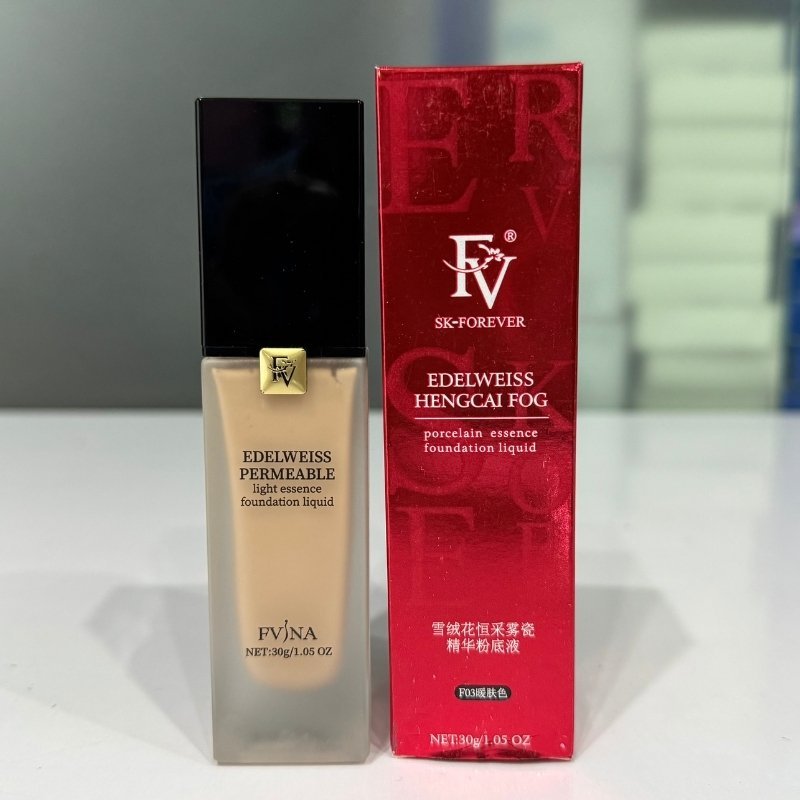 FV Refreshing Essence Foundation 30g | Moisturizing Long-Lasting Liquid Base Makeup - Image 2
