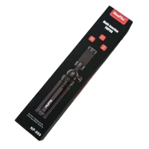 Nepho NP-999 2-in-1 Tripod & Extendable Selfie Stick | Adjustable Height, Universal Smartphone & Camera Mount | Portable Photography Stand
