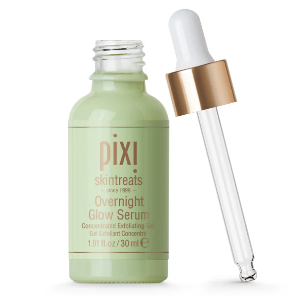 Pixi Overnight Glow Serum 30ml Exfoliating Brightening Serum with 10% Glycolic Acid and Vitamins - Image 3