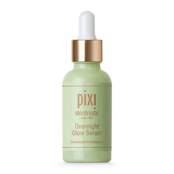 Pixi Overnight Glow Serum 30ml Exfoliating Brightening Serum with 10% Glycolic Acid and Vitamins - Image 2