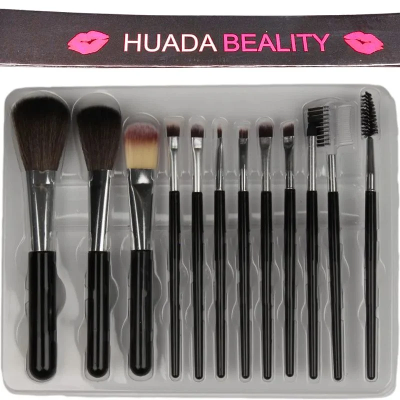 Huada Beauty Makeup Brush Set – 12-Piece Professional Makeup Tool Kit | Soft, High-Quality Synthetic Bristles - Image 2