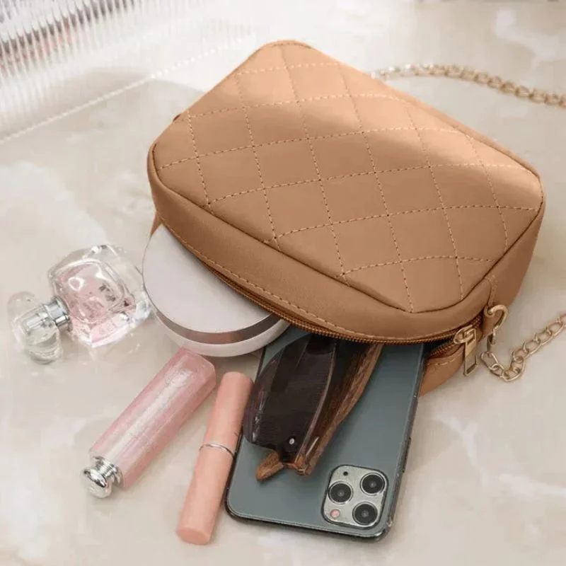 Aura Cream Leather Handbag for Girls & Women | Stylish Shoulder & Crossbody Bag | Daily Use & Gift - Image 3