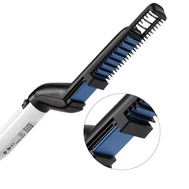 Hair & Beard Straightener Comb for Men | Multifunction Electric Hair & Beard Styling Brush | Quick Heating Ceramic Straightener - Image 3