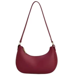 Maroon Luxury Fashion Hand Bag for Girls & Ladies | Stylish Shoulder & Crossbody Bag | Long Strap
