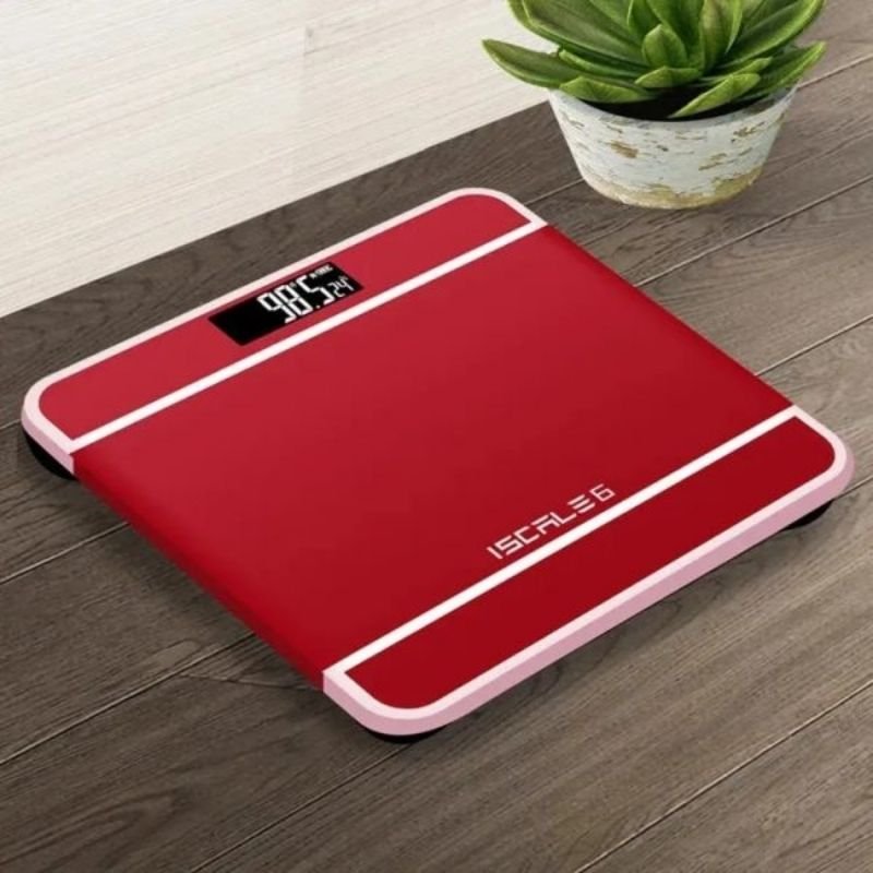 iScale Digital LED Bathroom Weighing Scale | Tempered Glass, Accurate & Automatic Weight Monitor - Image 2