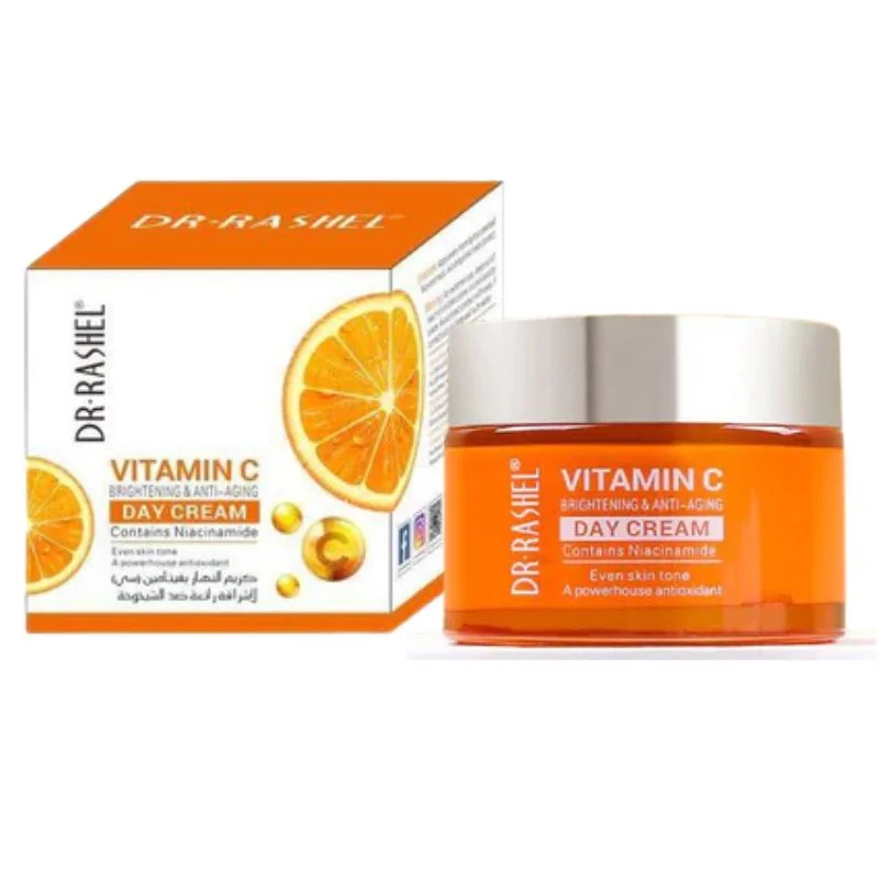 Dr. Rashel Vitamin C Brightening & Anti-Aging DAY Cream | SPF Protection & Radiant Glow Moisturizer (50 g) | Imported - Image 6