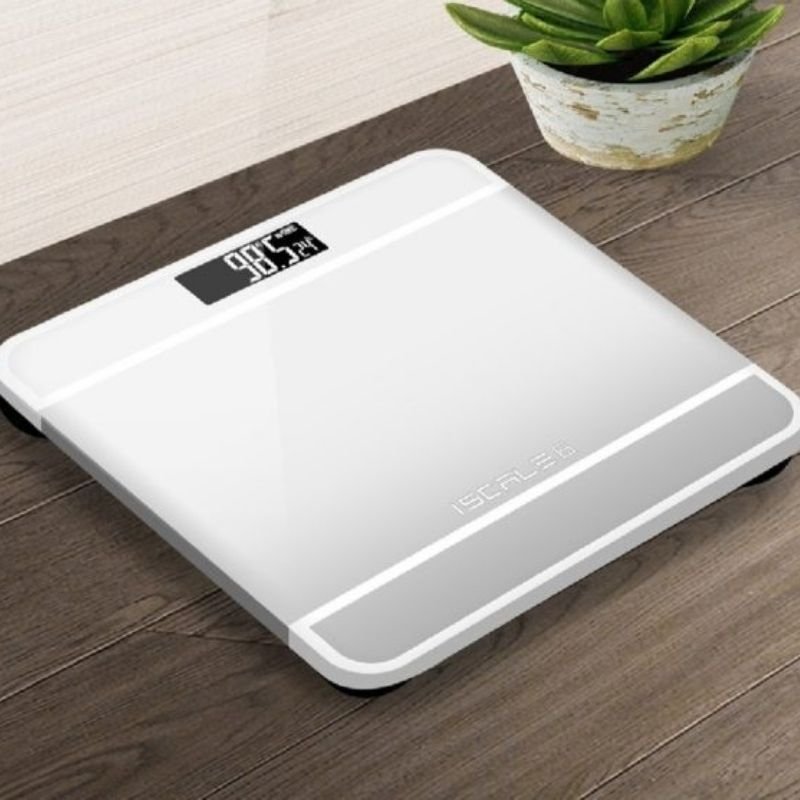 iScale Digital LED Bathroom Weighing Scale | Tempered Glass, Accurate & Automatic Weight Monitor - Image 3