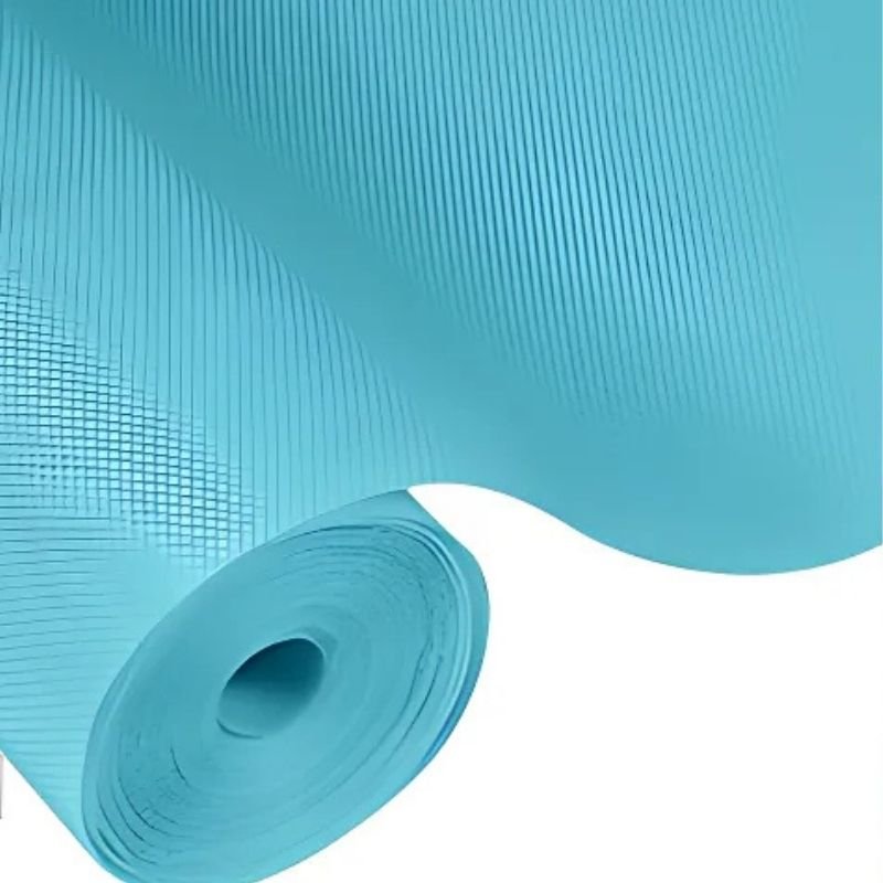 Anti-Slip Fridge & Shelf Mat | Waterproof Washable Liner for Kitchen Drawers Cabinets | Light Blue - Image 3