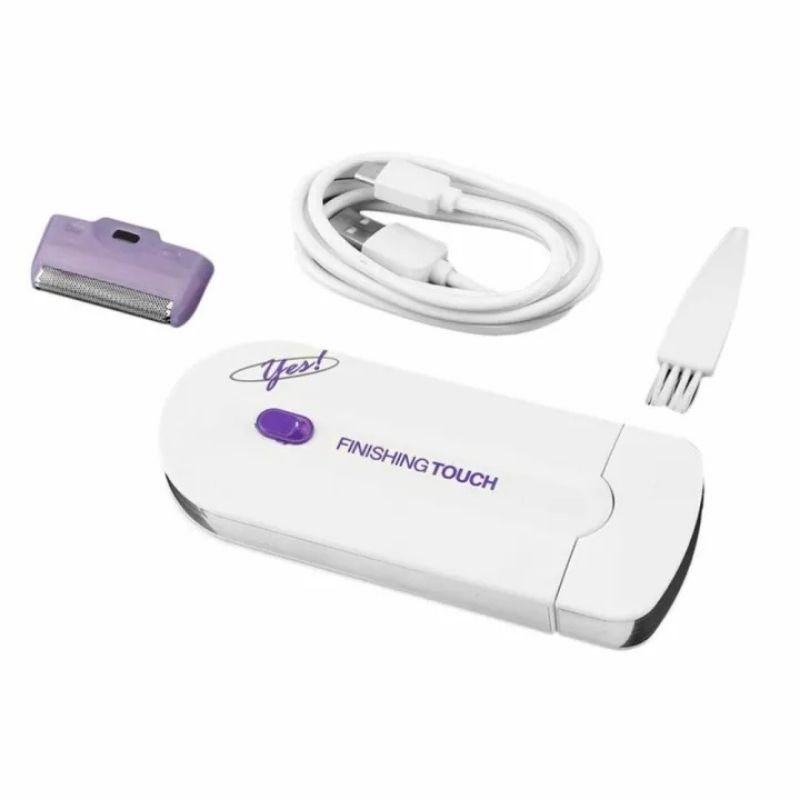 2-in-1 Rechargeable Painless Hair Remover | Finishing Touch Sensa-Light for Face & Body - Image 3