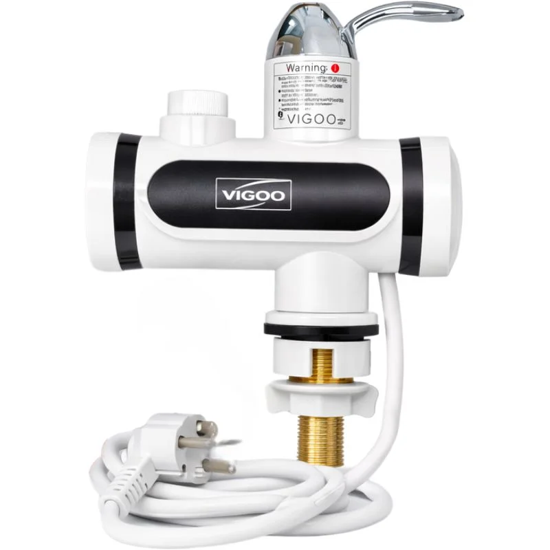 Premium Electric Instant Heating Faucet | Digital Temperature Display | Metal handle | Kitchen & Bathroom Hot Water Tap