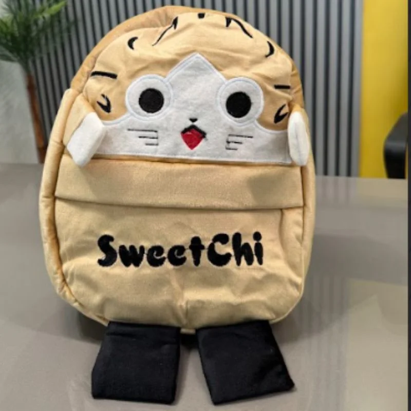 Cute Plush Sweetchi Character Backpack for Girls | Stuffed School Bag & Gift for Kids - Image 3