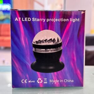 A7 LED Starry Projection Light with Remote Control | USB Galaxy Night Lamp