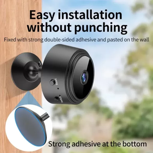 A9 1080P HD Magnetic WiFi Mini Camera | Wireless Security Camera with Night Vision & HDSF App Support - Image 3