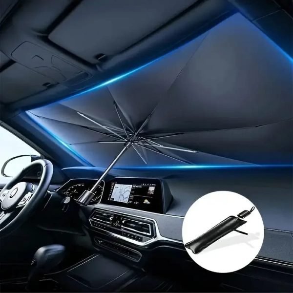 Foldable Car Windshield Umbrella Sunshade | UV Protection & Heat Blocker for All Vehicles - Image 7