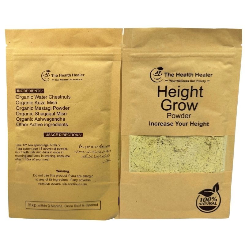 Health Healer Height Growth Powder 100g | Ayurvedic Herbal Supplement for Teens & Adults - Image 2