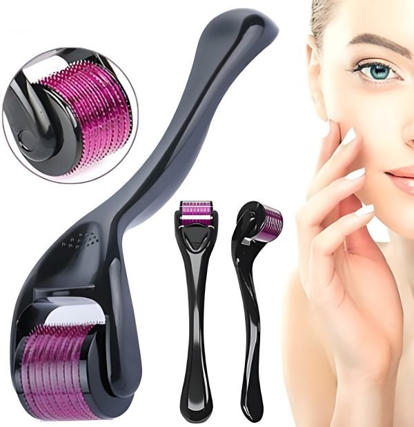 Derma Roller 0.5mm for Hair & Skin Therapy | 540 Titanium Micro-Needles - Image 6